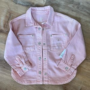 Gap Pink Jean Jacket 5T